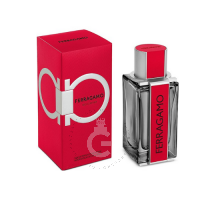 Salvatore Ferragamo Red Leather EDP Pour Homme 100ml / 3.4Fl. Oz